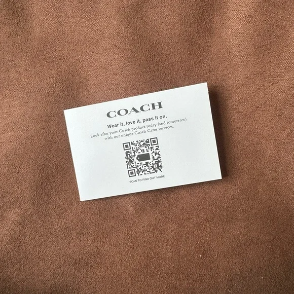 Coach Etta Flap Brown Signature Shoulder Bag in Chenille - Picture 6 of 7